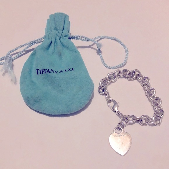 Tiffany & Co. Heart Tag Charm Bracelet - Picture 7 of 15